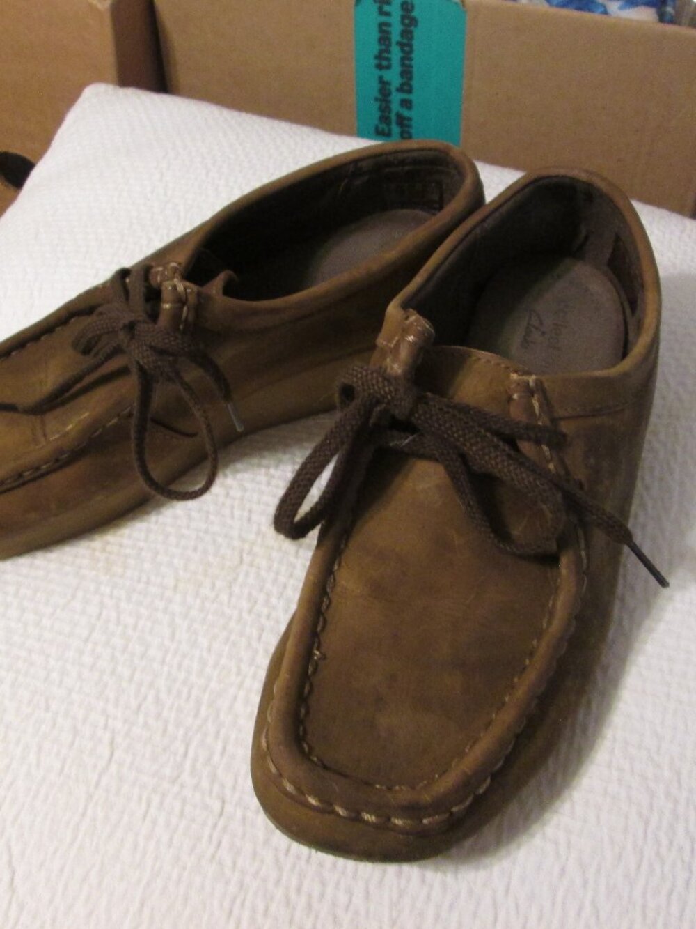Collection by Clarks Lace Up Shoes Size 6 Brown